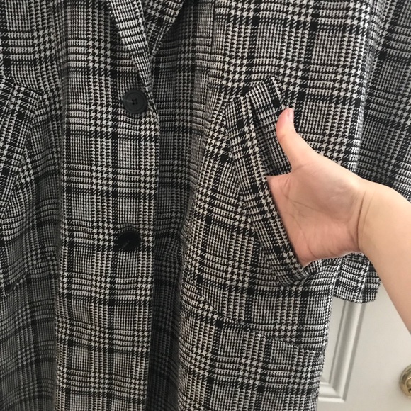 Plaid pattern coat - Picture 4 of 7